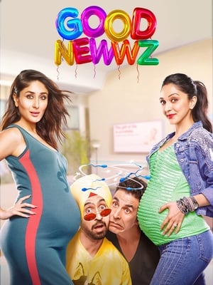 Good Newwz (2019) Hindi Movie 720p HDRip x264 [1.2GB]